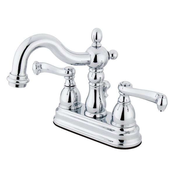 4" Centerset Bathroom Faucet, Chrome